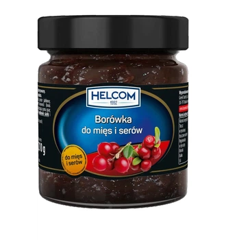 Соус Helcom Брусника для мяса и сыров 210 г (5902166710036)