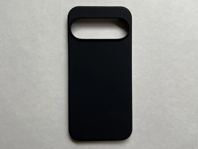Защитный чехол-панель Black Matte для Google Pixel 9 Pro тонкий, черный, матовый, высококачественный пластик