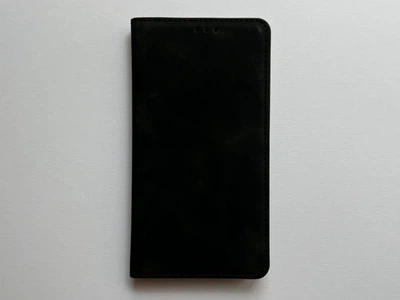 Захисний чохол-книжка K'try для Apple iPhone 13 чорний, з матової штучної шкіри зі слотами для карт
