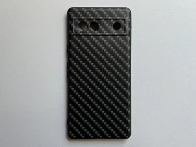 Защитный чехол-панель для Google Pixel 7a тонкий, чёрный с принтом "сетка", матовый, высококачественный мягкий TPU пластик