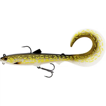 Силикон Westin BullTeez Curltail R2F 16cm 35g Natural Pike (1шт/уп),P210-149-026