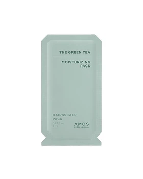 Зволожувальна маска для волосся (пробник) - Amos Professional Green Tea Moisturizing Pack 7ml (1498560-39222188)