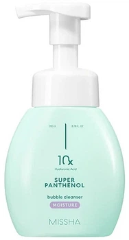 Увлажняющая пенка с пантенолом - Missha Super Panthenol Bubble Cleanser Moisture 200ml (1338882-467872183-2)