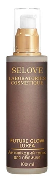 Антивозрастной тоник для лица - Selove Laboratories Cosmetique Future Glow Luxea 100ml (1543648-43853179)