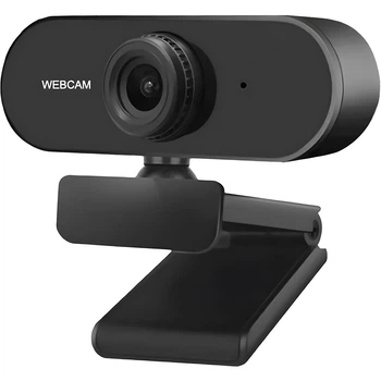 Веб-камера с микрофоном Deyric Webcam A03 4K USB Black (WA03BK)