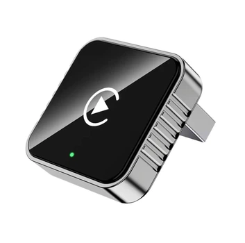 USB Адаптер 2 -в- 1 для беcпроводного Apple CarPlay и Android Auto WiFi 5G Bluetooth 5.0 + переходник USB-TypeC