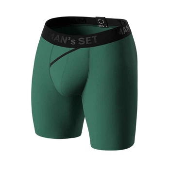 Боксери чоловічі анатомічні MAN's SET Anatomic Long 2.1 Black Series Micromodal M Темно-зелений
