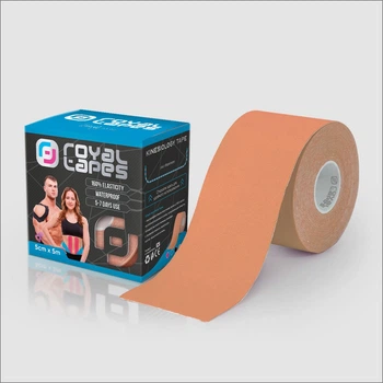 Кинезио тейп Royal Tapes body care - Бежевый (rt1)