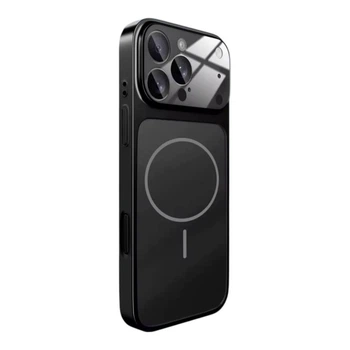 Чохол CaseFashion Glass Case MagSafe для iPhone 17 Pro Max Black