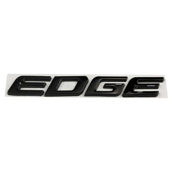 Емблема напис EDGE для Ford чорна матова 194×23 мм метал (на скотчі)