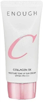 Сонцезахисний тонуючий крем для обличчя - Enough Collagen 3X Moisture Tone Up Sun Cream SPF50+ PA++++ 50ml (1331401-1844401746-2)