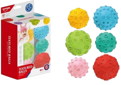 Piłeczki sensoryczne Swede Miękkie 6 szt G7745 (5902496205882)