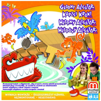 Настільна гра Mattel Голодний алігатор (746775174057)