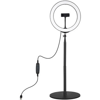 Кільцева USB LED лампа Puluz PKT3039 10.2"+ настільне кріплення 140 см
