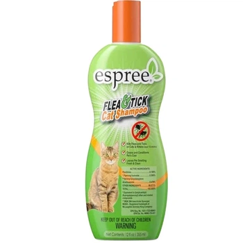 Репеллентный шампунь ESPREE Flea&Tick Shampoo for Cats 355мл, для котов