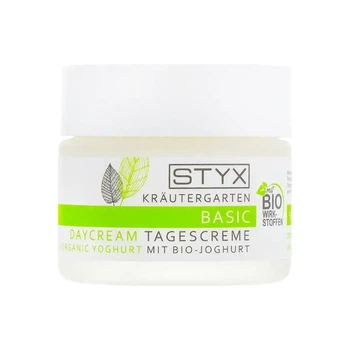 Крем для лица Йогурт STYX Naturcosmetic Kräutergarten BASIC Tagescreme mit BIO-Joghurt 50 мл