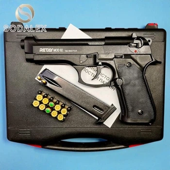 Стартовий пістолет Retay Arms Beretta Mod 92 , Беретта 92 під холостий патрон 9мм, Сигнальний, Шумовий
