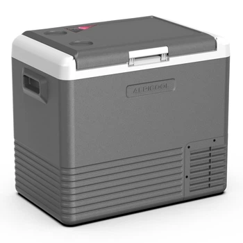 Компрессорный автохолодильник Alpicool CL50G (45 литров, LG Compressor). До -20℃, (12, 24, 220 вольт)
