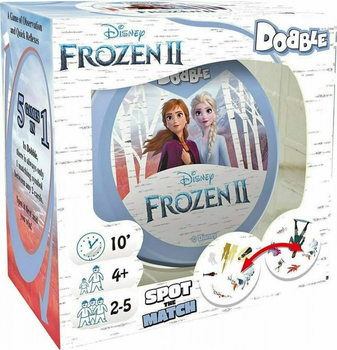 Настільна гра Kaissa Dobble Disney Frozen (грецька версія) KA113770 (3558380075714)