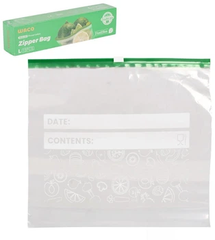 Пакет-слайдер для зберігання продуктів "Zip-Lock" 15шт/уп 27*28см R34927-L