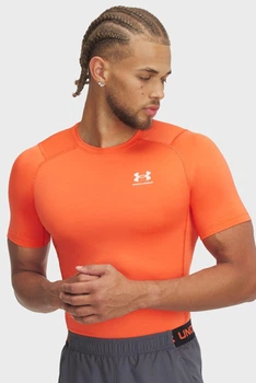 Компресионная Футболка Under Armour Hg Armour Comp Ss (1361518-847) S Оранжевий
