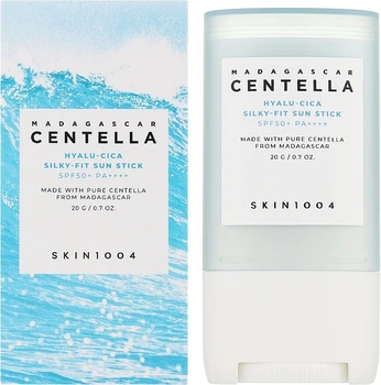 Сонцезахисний стік Skin1004 Madagascar centella hyalu-cica silky-fit sun stick 20 г