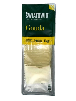 Сыр Гауда нарезка Swiatowid 1 кг