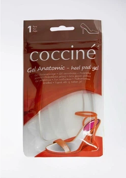 Подпяточник гелевый Coccine Heel Pad Anatomic прозрачный, универсальный