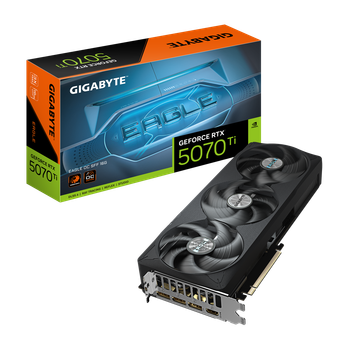 Видеокарта GeForce RTX 5070 Ti 16GB Gigabyte Eagle OC SFF (GV-N507TEAGLE OC-16GD)