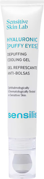 Żel pod oczy Sensilis Hyaluronic odświeżający przeciw workom pod oczami 15 ml (8428749007081)
