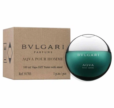 Тестер Туалетная вода для мужчин Bvlgari Aqva Pour Homme 100 мл