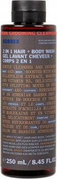 Szampon i żel pod prysznic Korres Athenian Grooming 2 w 1 dla mężczyzn 250 ml (5203069131608)