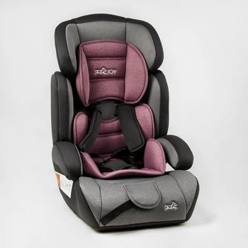 Автокрісло універсальне "JOY"(36800 - VL) - сіро-рожевий