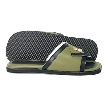 Кімнатні тапочки Pellagio 363 хакі - 39