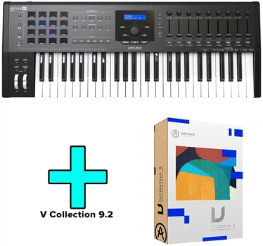 MIDI-клавиатура Arturia KeyLab 49 MkII Black Edition + V Collection 9.2