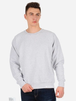 Свитшот утепленный мужской Fruit of the loom Raglan Sweat 062216094 L Серо-лиловый