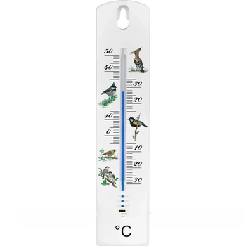 Комнатный термометр Bioterm ПР014600 жидкостный, -30°C…+50°C, 20 см, белый