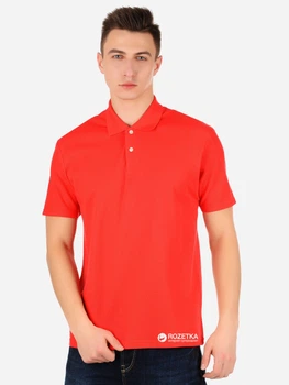 Поло довге чоловіче Fruit of the loom 063214040 Original S Червоне