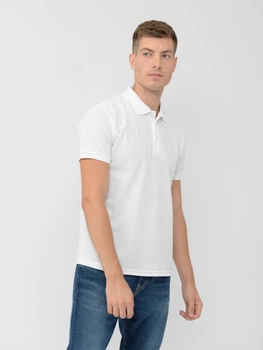Поло довге чоловіче Fruit of the loom 65/35 063 402 030 M Біле (5000000000319)