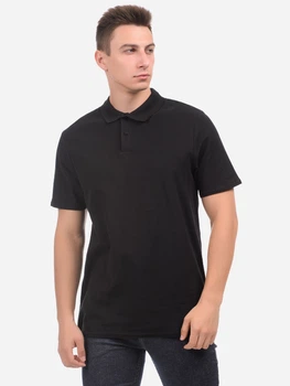 Поло длинное мужское длинное мужское Gildan gi64800bl Softstyle 2XL Черное (5000000088198)