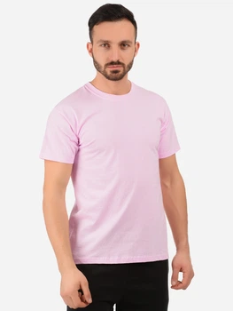 Футболка бавовняна чоловіча Fruit of the loom Valueweight 61036052 3XL Світло-рожева (5000000088818)
