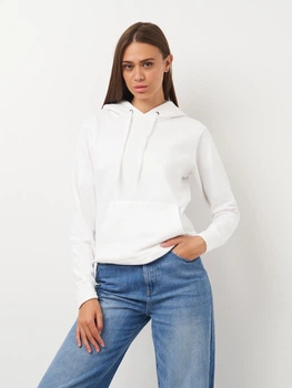 Худи женское Fruit of the loom Hooded Sweat 062038030 XL Белое (5000000088847)