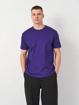 Футболка хлопковая мужская Gildan Softstyle gi64000pu XL Фиолетовая (5000000088795)