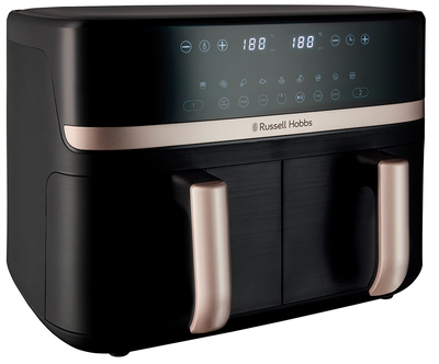 Мультипіч Russell Hobbs Satisfry Air Dual Basket Black and Champagne 27680-56