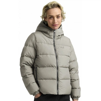 Пуховик FROZEN PALACE JKT W RDS Jack Wolfskin A65097_A0056 36 Сірий (4064886551106)
