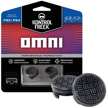 Набор накладок Kontrolfreek Omni Black PS4/PS5