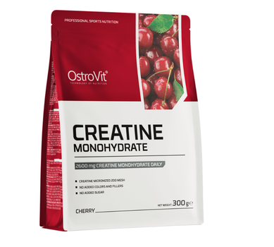 Креатин моногідрат OstroVit 300 гр. смак Вишня