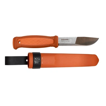 Ніж туристичний 109 мм з піхвами Morakniv Kansbol Burnt Orange 56,5 HRC Sandvik 12C27 нержавіюча сталь оранжевий