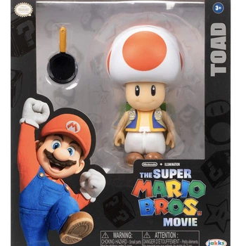 Колекційна фігурка Тоад 13см Jakks Pacific The Super Mario Bros Movie Toad (417194)