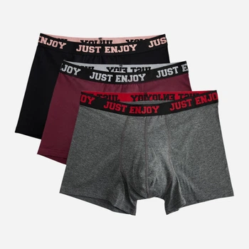 Набор трусов боксеров мужских хлопковых Koton 5WLM90050MK L 3 шт Винный (8684287523678)